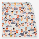 Skirt white with sailors 