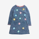 Sequin Star Jersey Dress