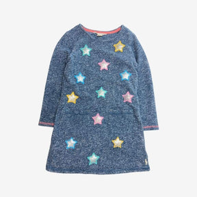 Sequin Star Jersey Dress