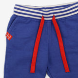 Blue Trousers with Zebra Pocket 
