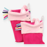 Pink unicorn welly liners