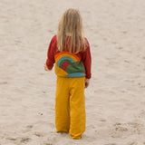 From One To Another Rainbow Design Knitted Cardiga