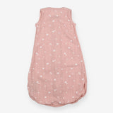 Sleeping Bag Pink 0.5 TOG with White Clouds