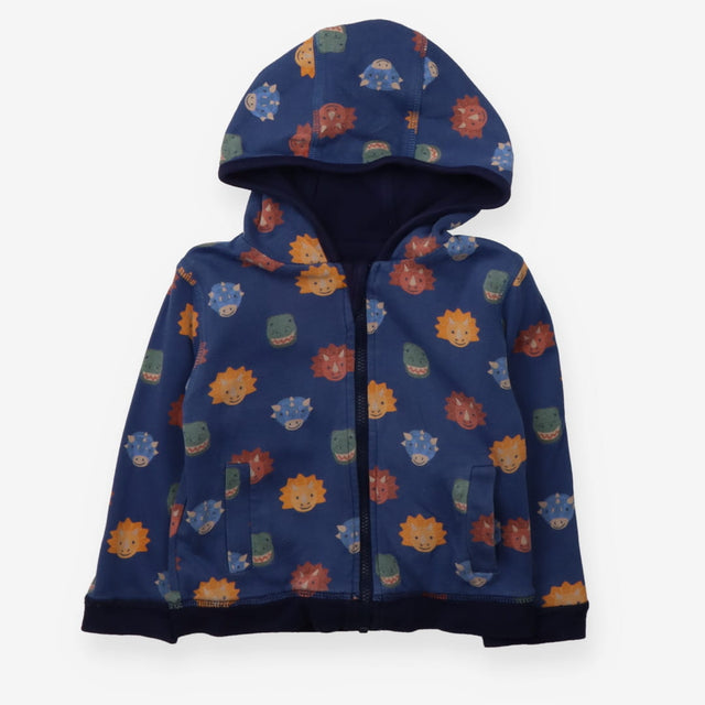 Navy Roar-some Reversible Hoodie