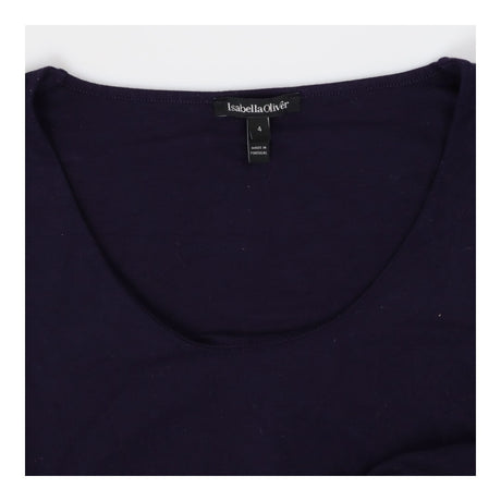 Isabella Oliver Essentials Long Sleeve Scoop Neck 