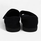 Plimsolls Black with Velcro Strap