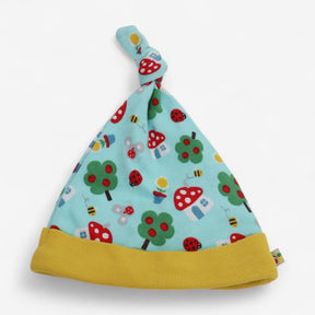 Baby Tie Knot Hat Mouse & Toadstool House