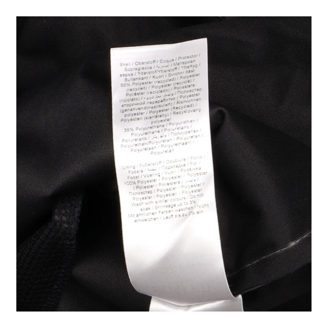 Black Waterproof Hooded Raincoat Longline Lightwei
