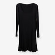 Baukjen Black Viscose Midi Dress
