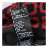 M&S Collection Red Textured Wool Mini Skirt