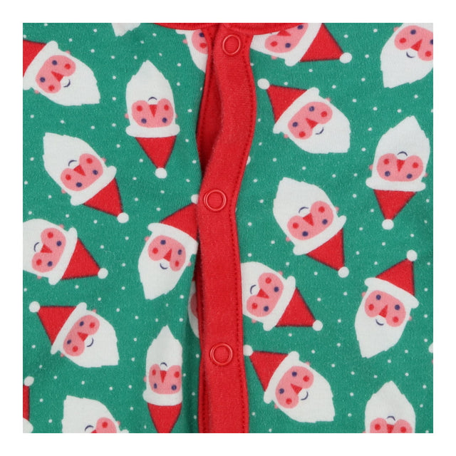 Sleepsuit green Father Christmas