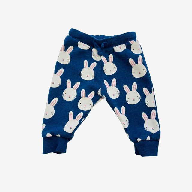 Denim Blue Bunny Joggers
