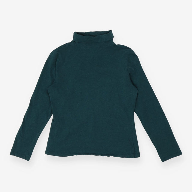 Seasalt Cornwall Landing blue marl roll neck