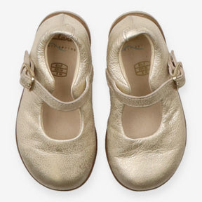 Shoes gold mary janes