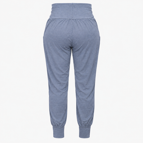 Blue Over Bump Jersey Maternity Lounge Trousers