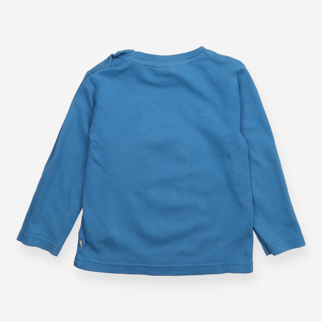 T-Shirt Long Sleeve Blue Sunshine Rainbow