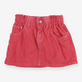 Pink Corduroy Skirt - Hema
