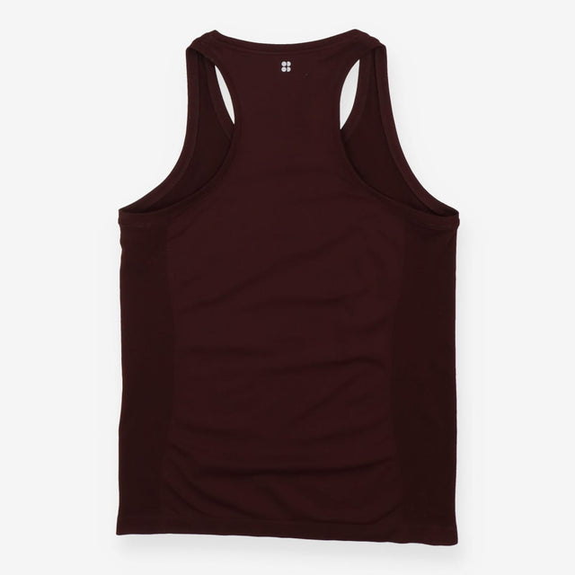 Athlete Seamless Gym Vest Sable Brown