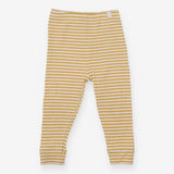 Leggings Ribbed Yellow Stripe