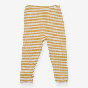 Leggings Ribbed Yellow Stripe