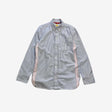 Striped shirt with neon detail