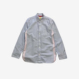 Striped shirt with neon detail