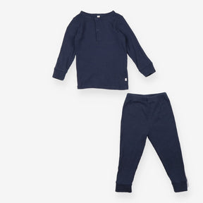 Pyjamas navy ribbed