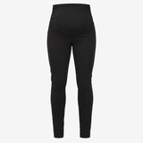Black Over Bump Stretch Maternity Leggings