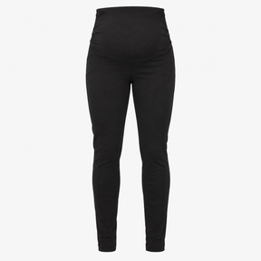 Black Over Bump Stretch Maternity Leggings