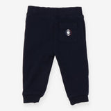 Navy joggers adjustable waist