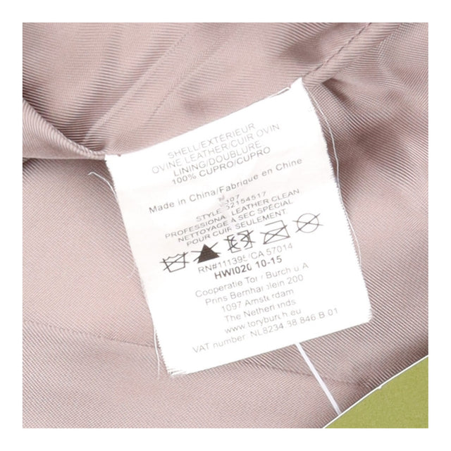 Leather Jacket Taupe Lambskin Four Pocket Utility