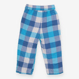 Pyjama bottom blue check