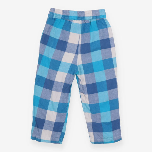 Pyjama bottom blue check