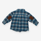 Shirt Long Sleeve Blue Check