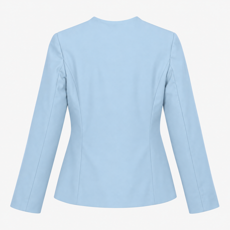 Blazer Duck Egg Blue Open Front Pocket