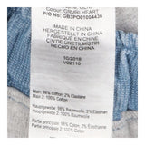 Skirt denim front jersey back with hearts