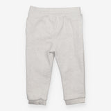 Grey Ribbed Joggers