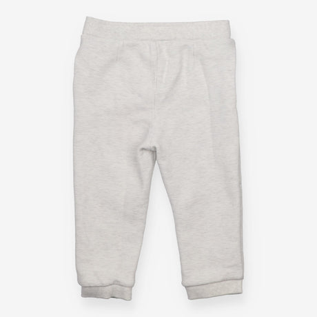 Grey Ribbed Joggers