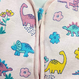 2.5 Tog Sleeping bag / Pink dinosaur