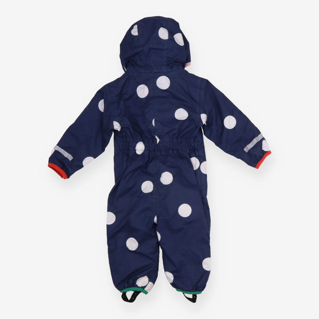 Waterproof Puddle Suit College Navy Confetti Spot