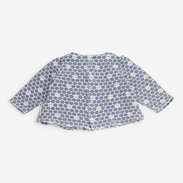 Tunic Grey Spots with Cats