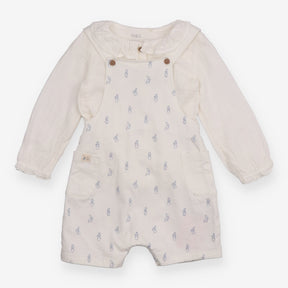 Peter Rabbit Dungarees with Long Sleeve 