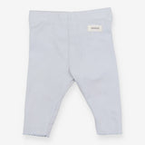 Leggings pale blue lace bottoms