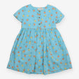 Dress Short Sleeve Blue Oranges and Lemons