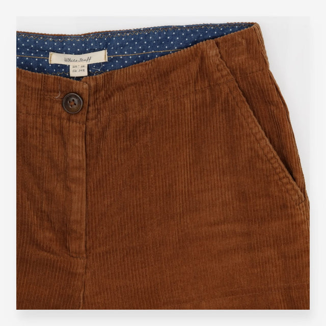 Trouser brown cord