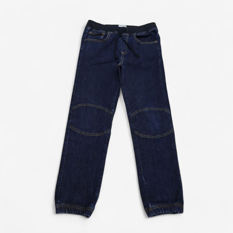 Dark Rinse Cuffed Jogger Jean
