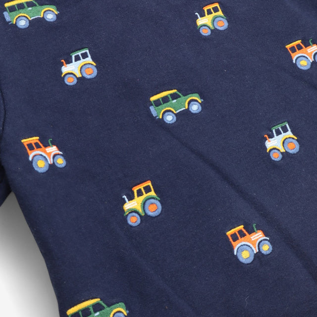 Sweatshirt navy small vehicles