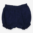 Bloomers Navy Flower and Butterflies Appliques