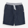 Shorts blue grey waist band