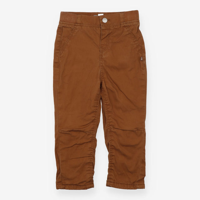 Brown chino trousers